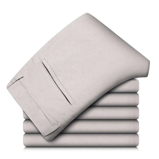 Pure cotton casual chinos