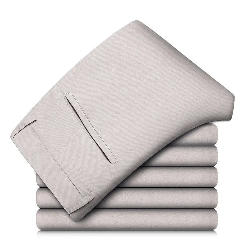 Pure cotton casual chinos