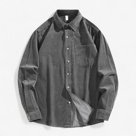 Pure Cotton Corduroy American Shirt
