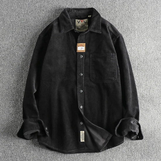 Pure Cotton Corduroy American Shirt
