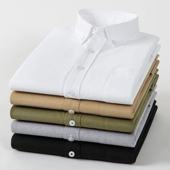 Pure cotton office work shirt