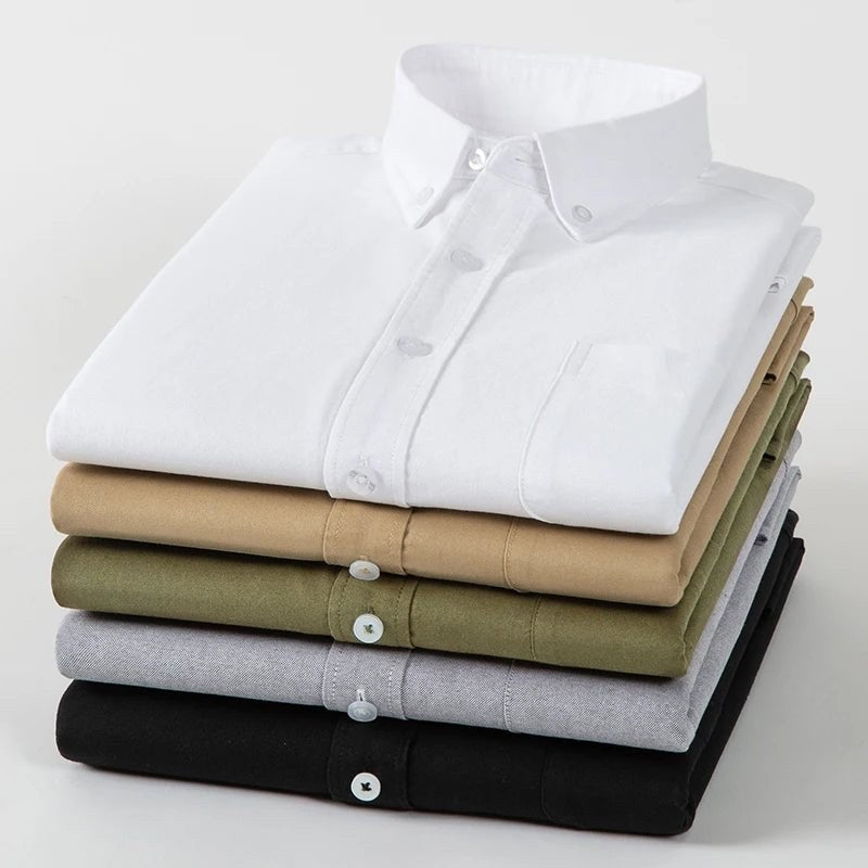 Pure cotton office work shirt