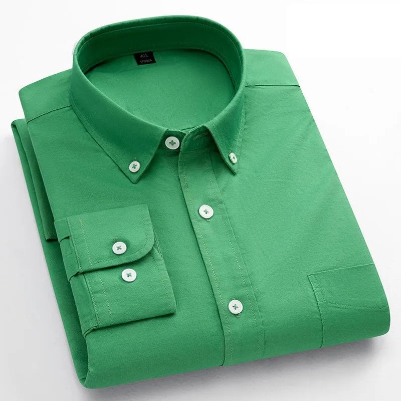 Pure cotton office work shirt