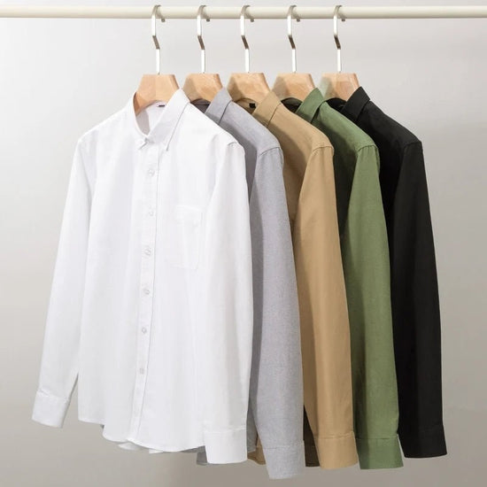 Pure cotton office work shirt
