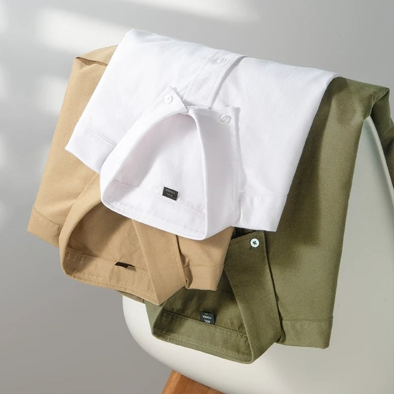 Pure cotton office work shirt
