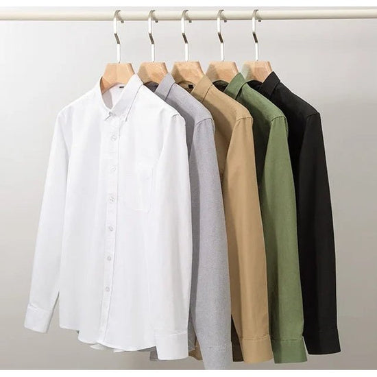 Pure cotton office work shirt