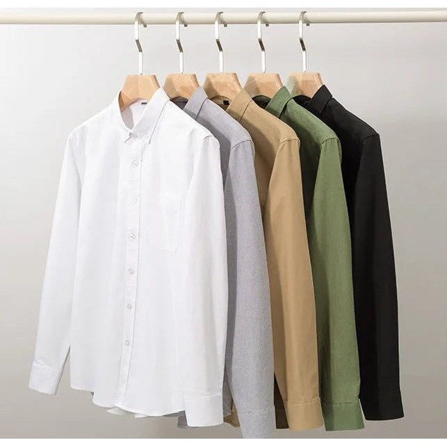 Pure cotton office work shirt