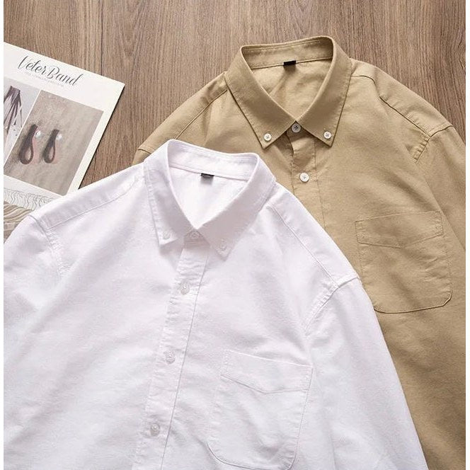 Pure cotton office work shirt