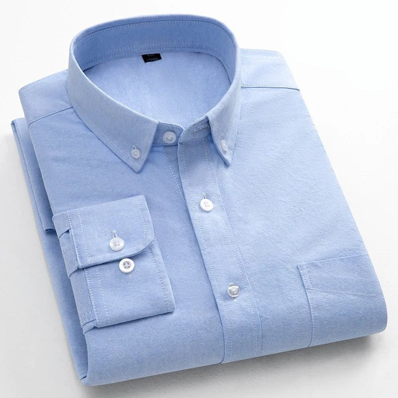 Pure cotton office work shirt