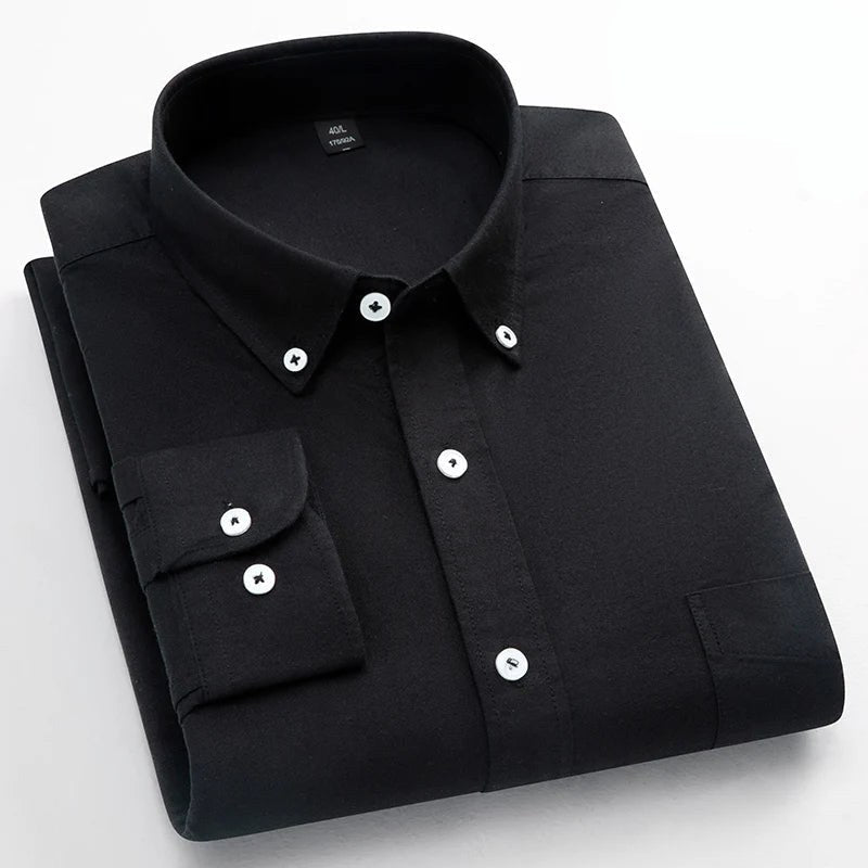 Pure cotton office work shirt