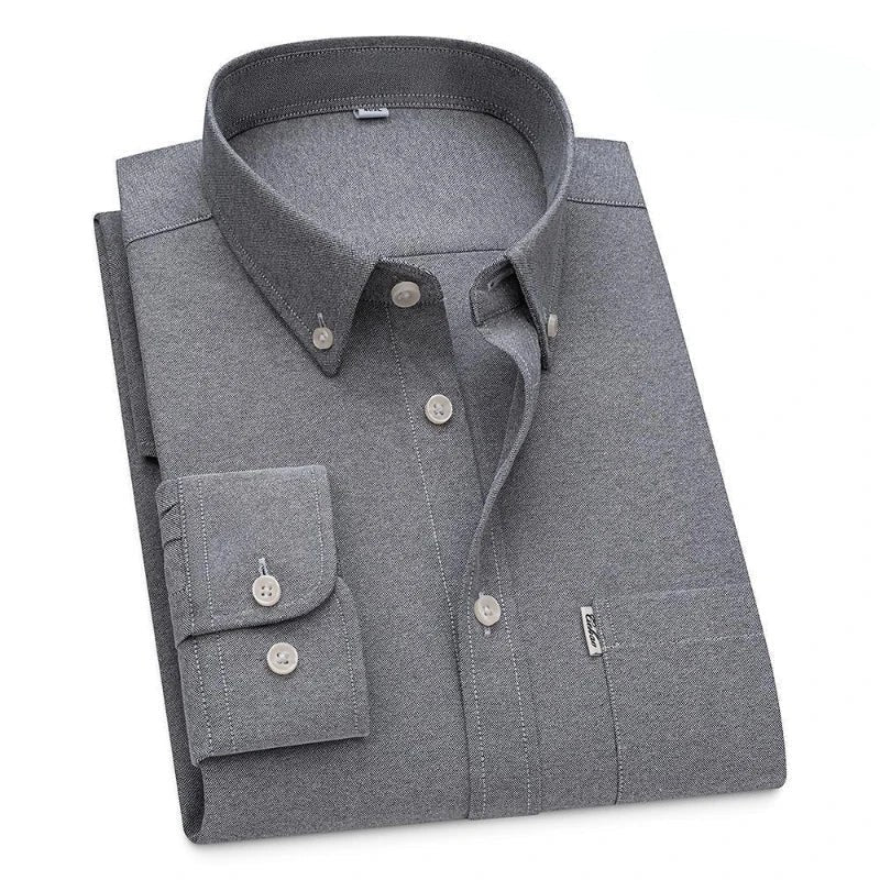 Pure cotton office work shirt