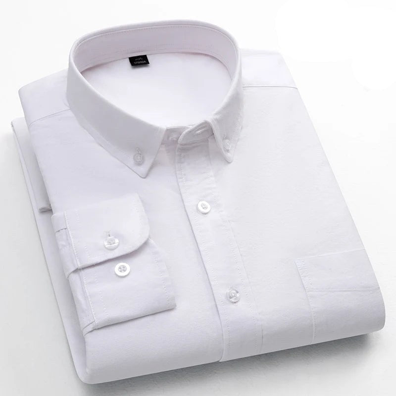 Pure cotton office work shirt