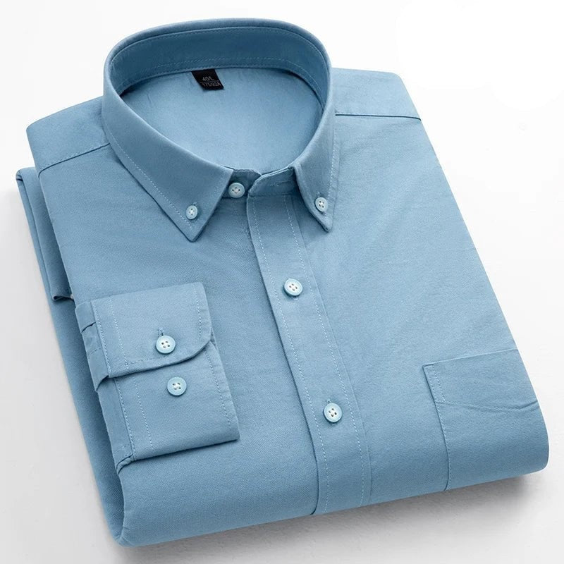 Pure cotton office work shirt