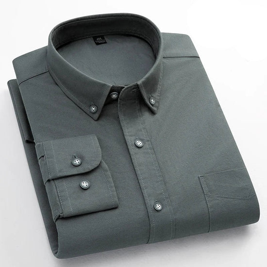 Pure cotton office work shirt