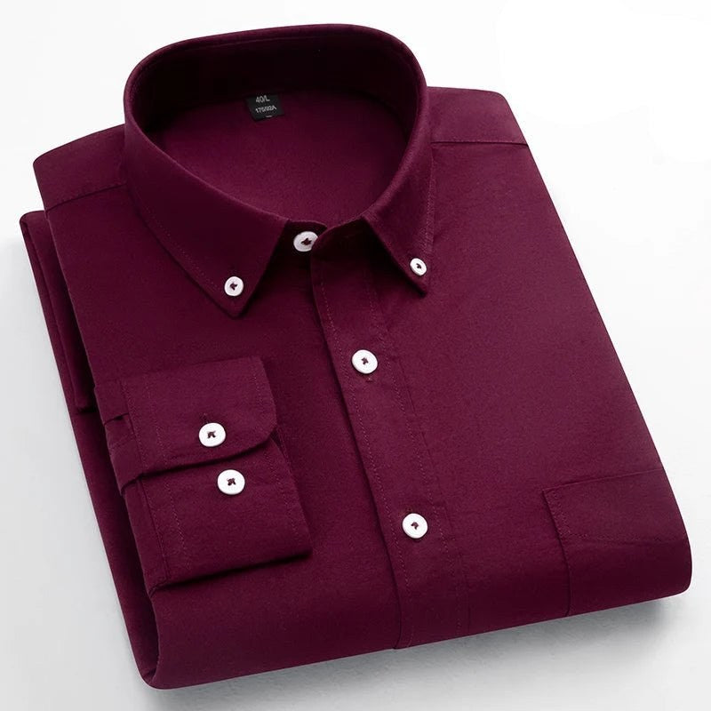 Pure cotton office work shirt