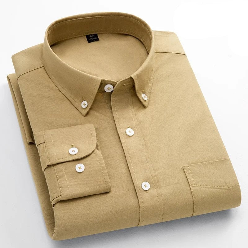 Pure cotton office work shirt