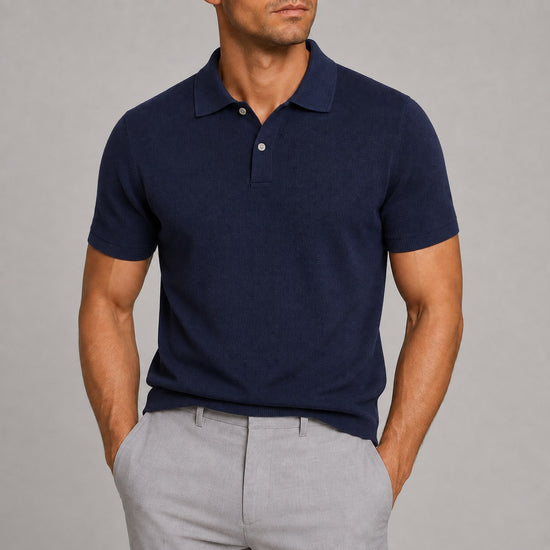 Pure cotton polo office t-shirt