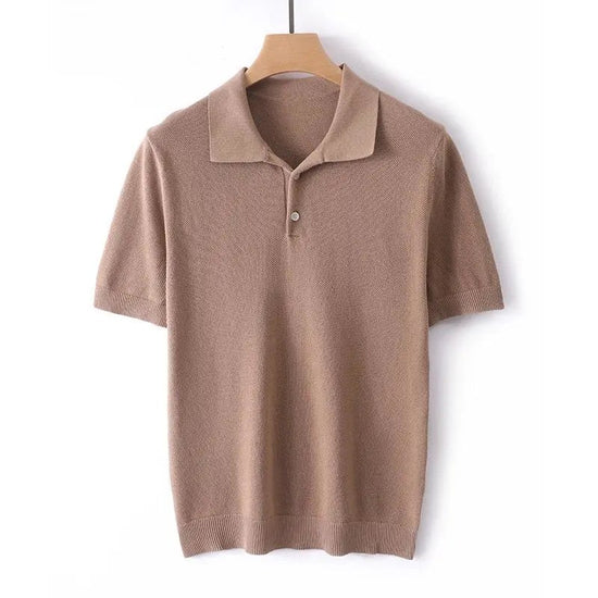 Pure cotton polo office t-shirt
