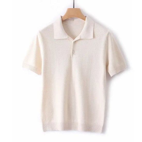 Pure cotton polo office t-shirt