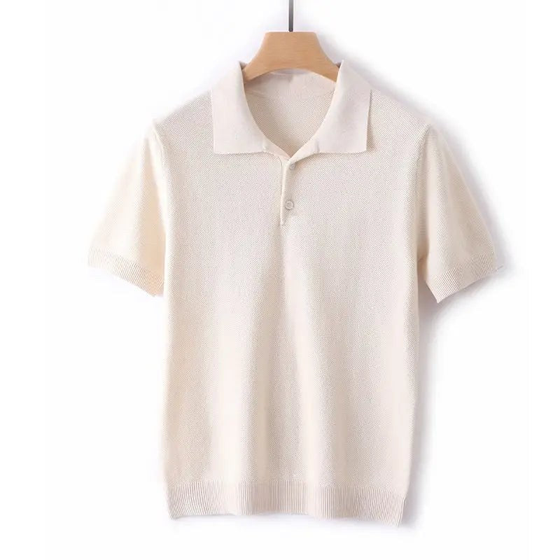 Pure cotton polo office t-shirt