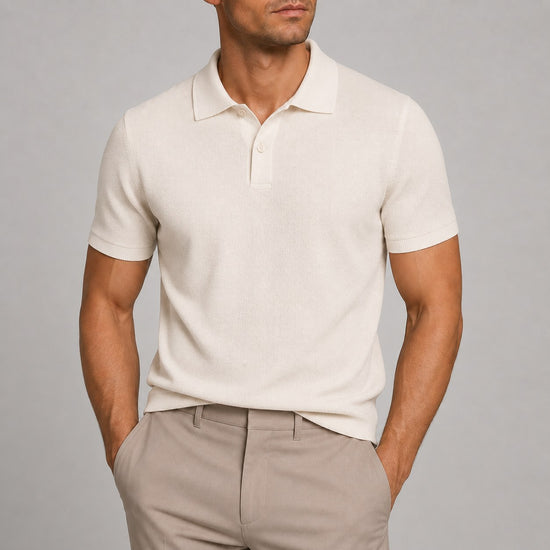 Pure cotton polo office t-shirt