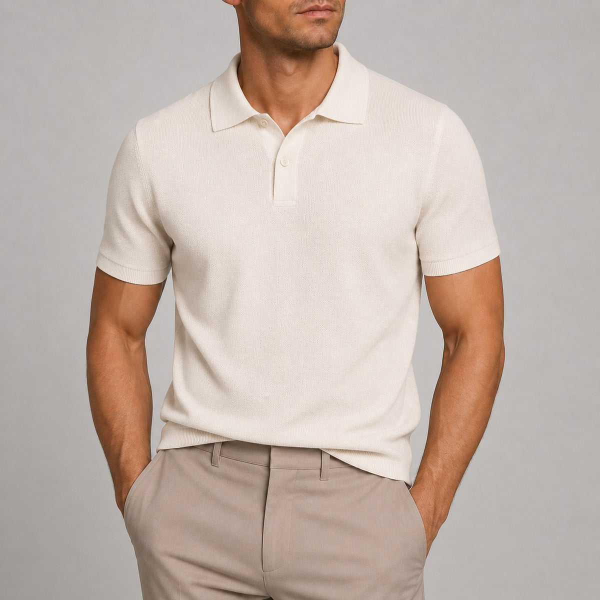 Pure cotton polo office t-shirt