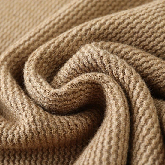 Ramon business slim cashmere polo sweater