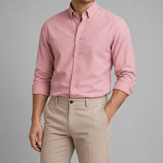 Ramon button-down business long-sleeve shirt