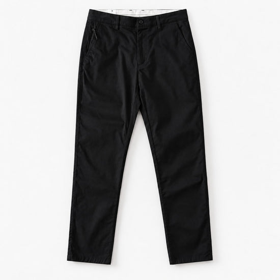 Relaxed cotton stretch twill chinos