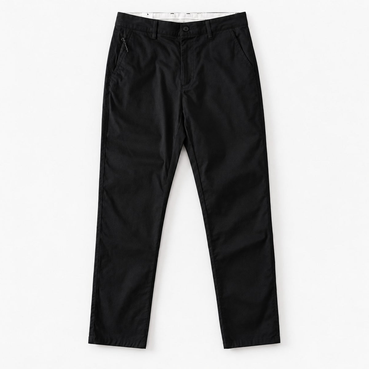 Relaxed cotton stretch twill chinos