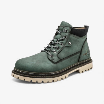 Retro comfortable winter boots with fur