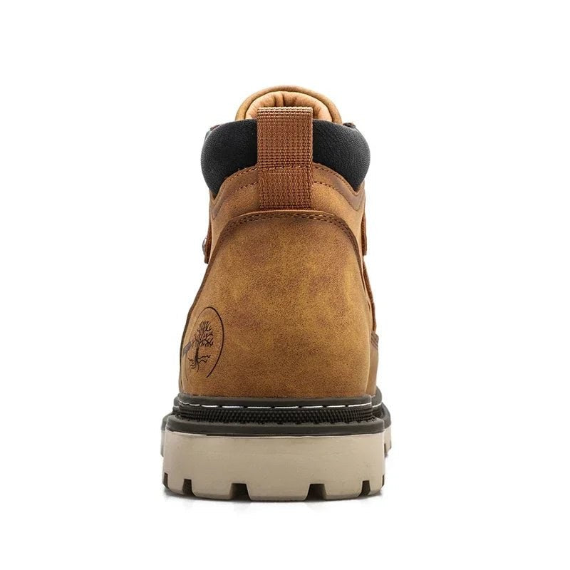 Retro comfortable winter boots with fur