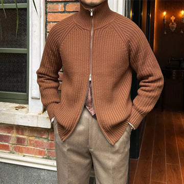 Retro cotton cardigan