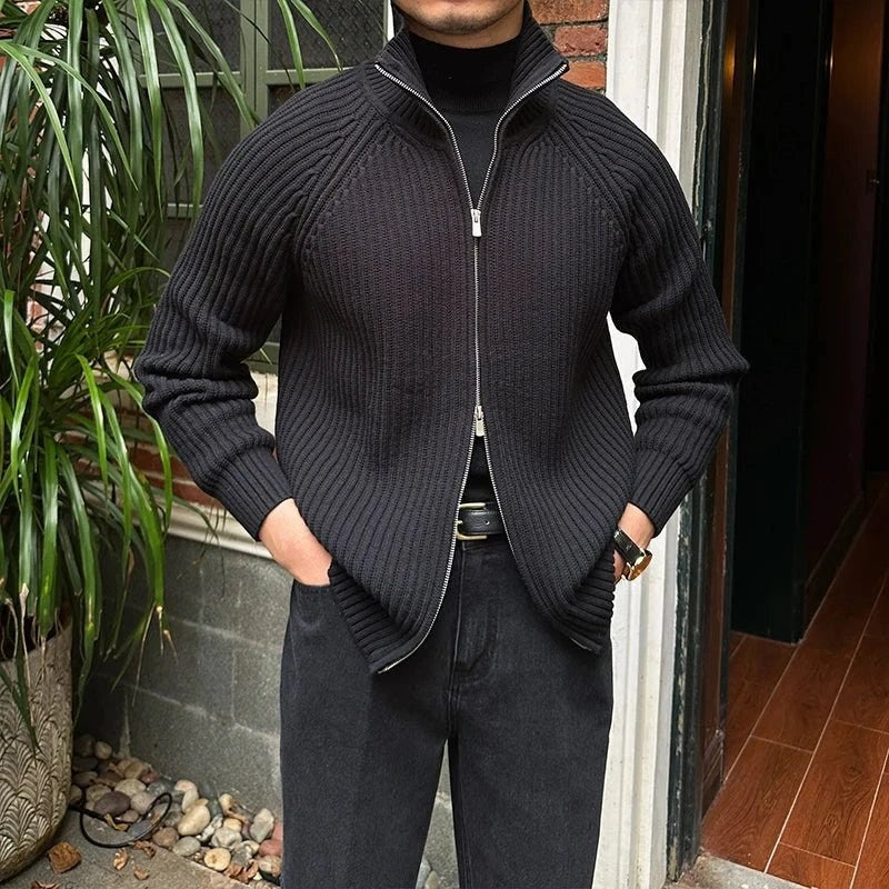 Retro cotton cardigan