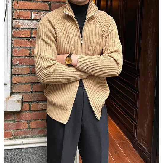 Retro cotton cardigan