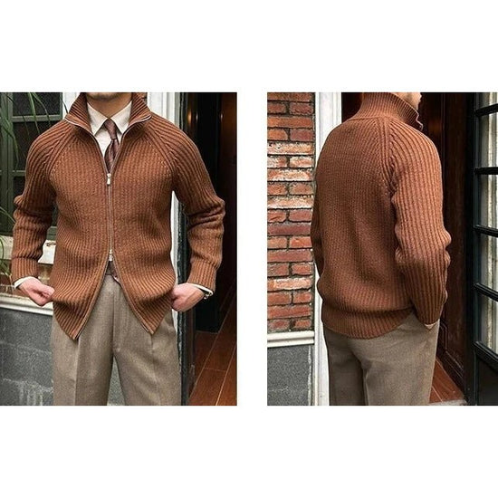 Retro cotton cardigan