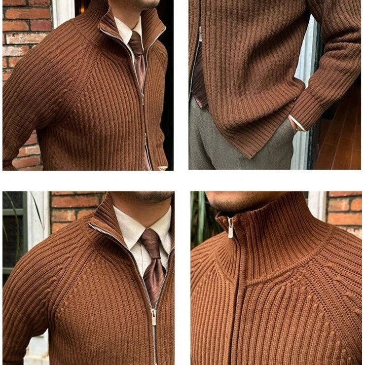 Retro cotton cardigan