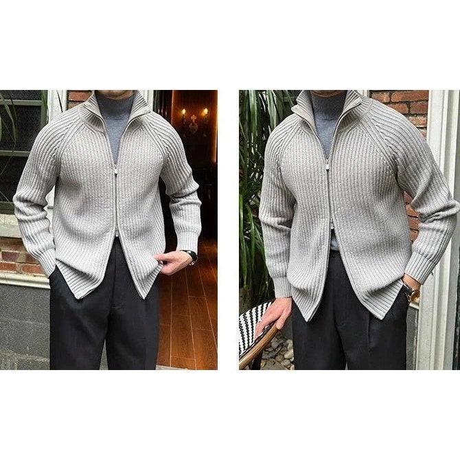 Retro cotton cardigan