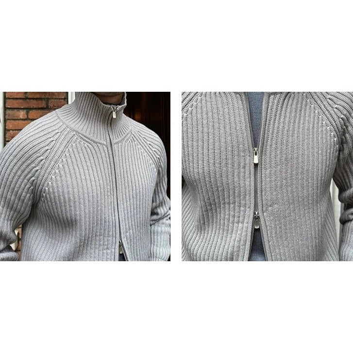 Retro cotton cardigan