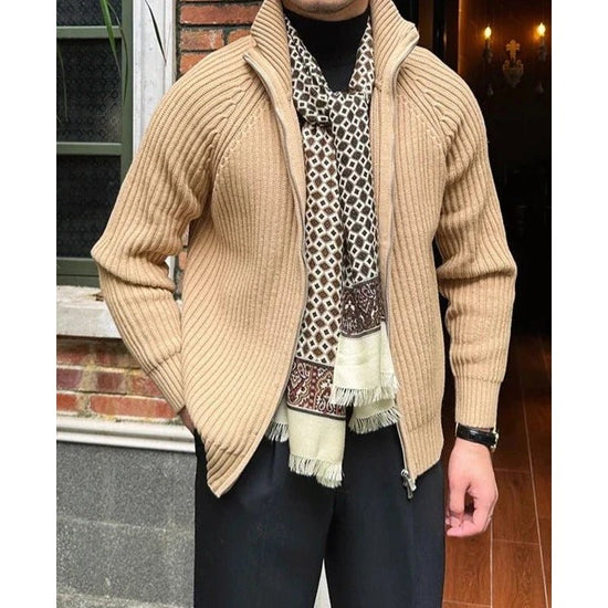 Retro cotton cardigan