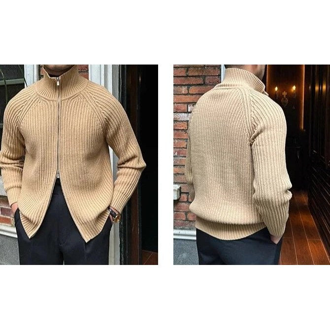 Retro cotton cardigan