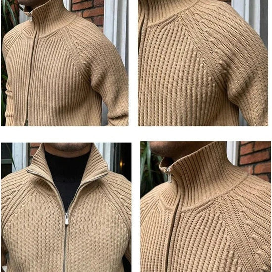 Retro cotton cardigan