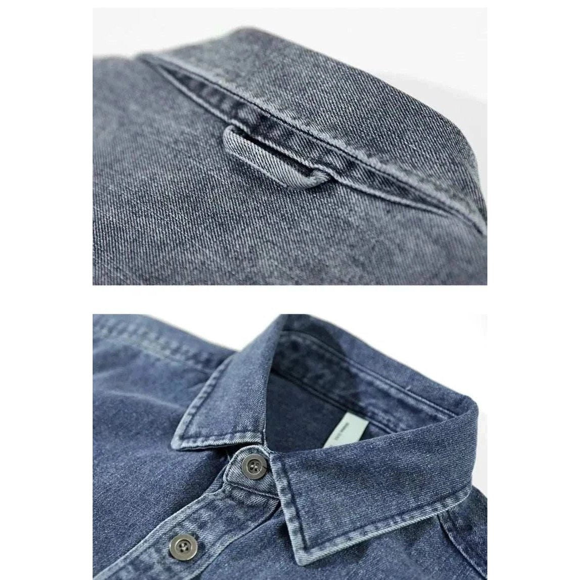 Retro vintage denim shirt