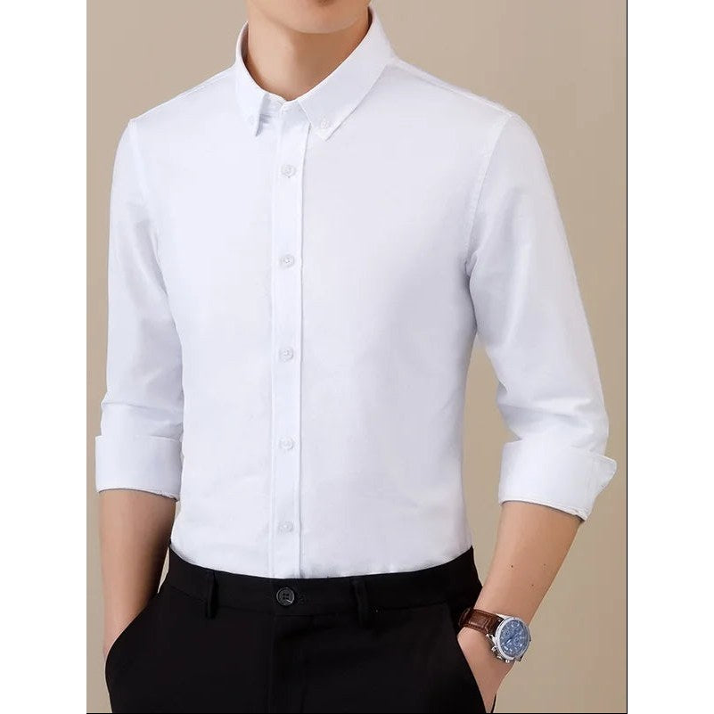 SAFARI Business formal cotton long sleeve shirt