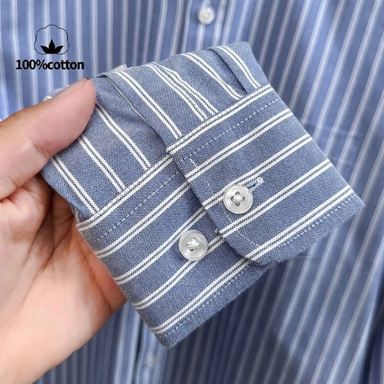 Santorini classic striped shirt
