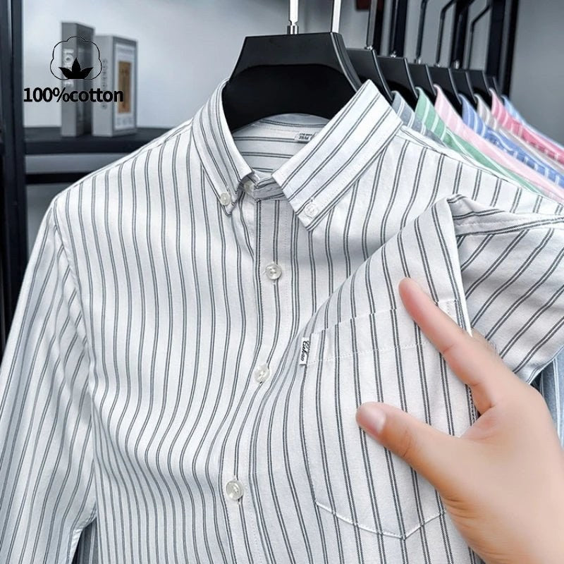 Santorini classic striped shirt