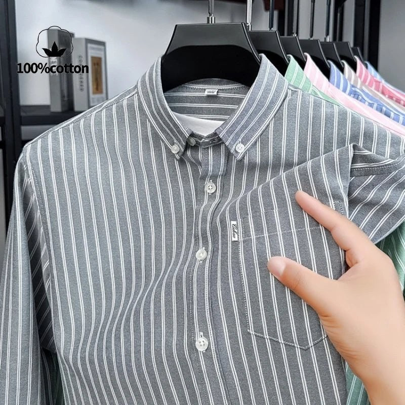 Santorini classic striped shirt