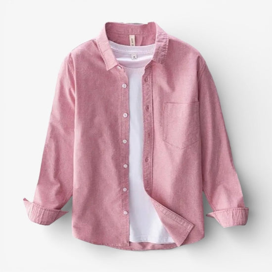 Santorini cotton smart-casual shirt