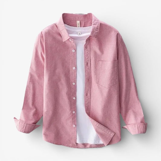 Santorini cotton smart-casual shirt