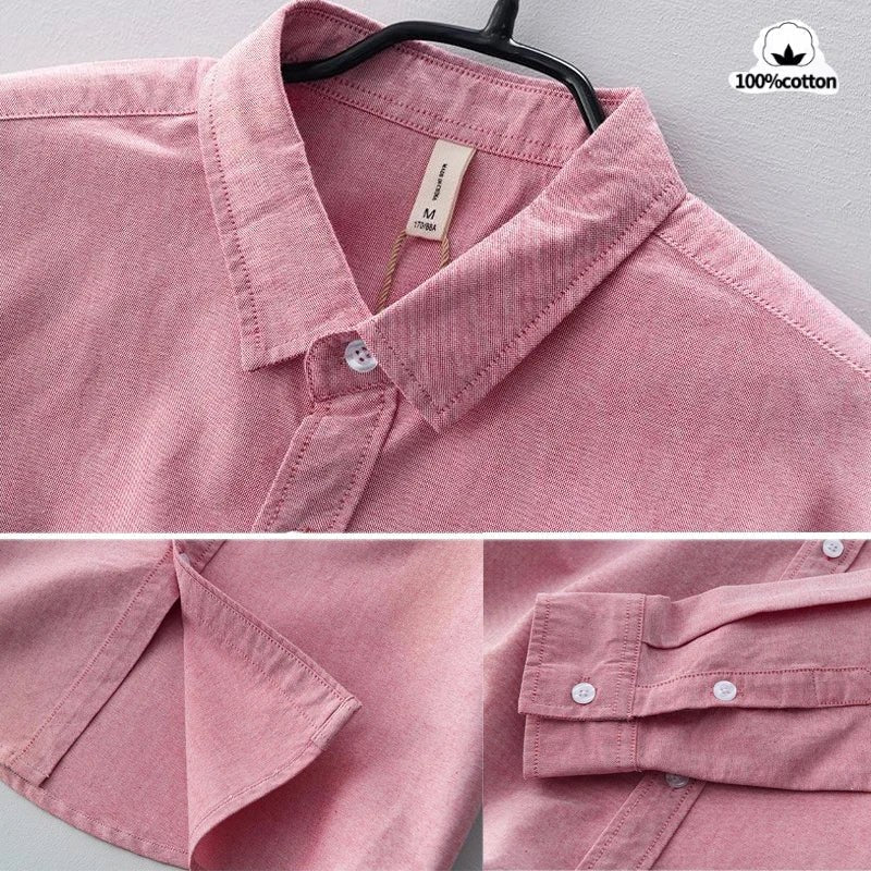 Santorini cotton smart-casual shirt